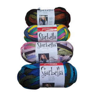 Premier Yarns Starbella Acrylic Super Bulky Ruffle Yarn